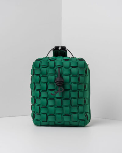 APbag Zaino Madison - borsa lavabile effetto neoprene<span> - </span>smeraldo
