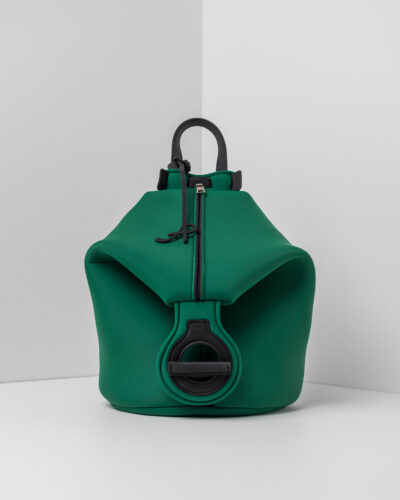 APbag Zaino Gala - borsa lavabile effetto neoprene<span> - </span>smeraldo