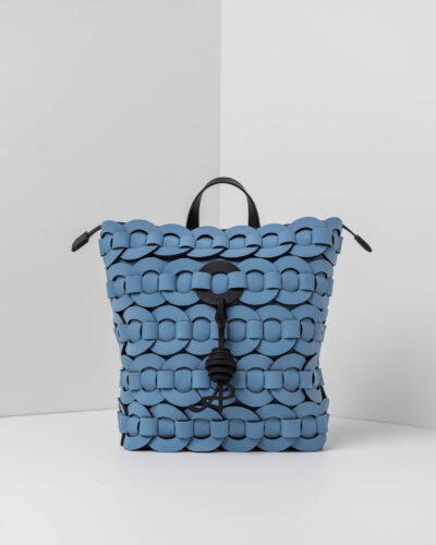 APbag Zaino Circle Bride Intreccio - borsa lavabile effetto neoprene<span> - </span>carta da zucchero