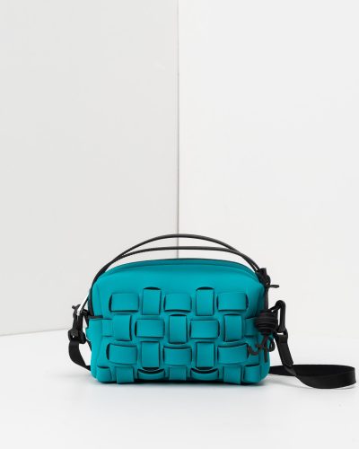APbag Bauletto Piccolo Madison Intreccio - borsa lavabile effetto neoprene<span> - </span>tiffany