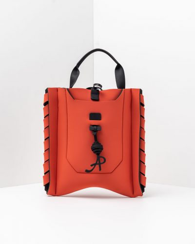 APbag Shopping Chantal Piccola - borsa lavabile effetto neoprene<span> - </span>cotto