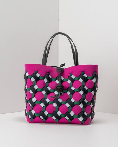 APbag Shopping Saint-Tropez Multicolor- borsa lavabile effetto neoprene<span> - </span>dalia multicolor