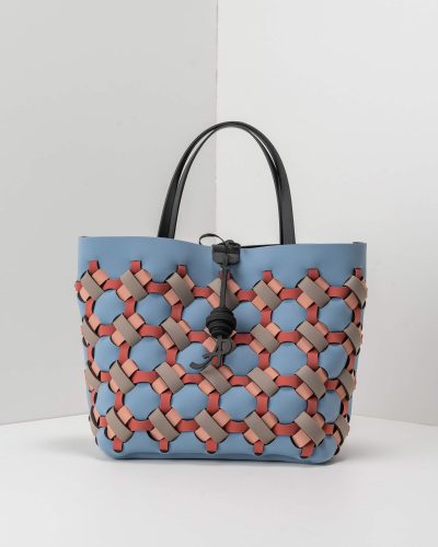 APbag Shopping Saint-Tropez Multicolor- borsa lavabile effetto neoprene<span> - </span>carta da zucchero multicolor