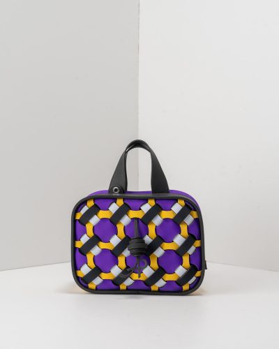 APbag Bauletto Saint-Tropez Multicolor- borsa lavabile effetto neoprene