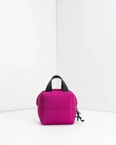 APbag Cubido - borsa quadrata con zip<span> - </span>fucsia