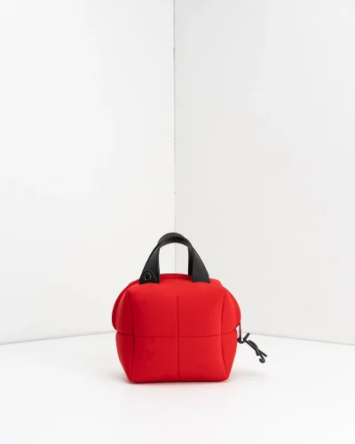 APbag Cubido - borsa quadrata con zip<span> - </span>rosso