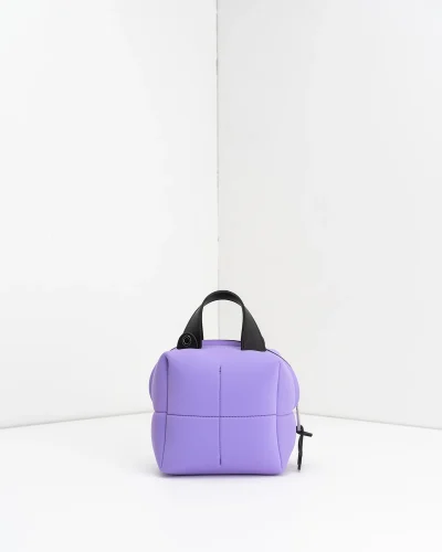 APbag Cubido - borsa quadrata con zip<span> - </span>lilla