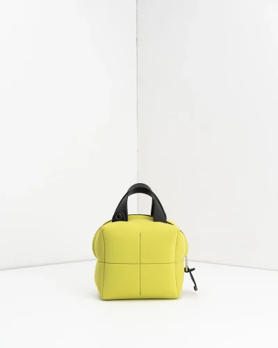 APbag Cubido - borsa quadrata con zip<span> - </span>pistacchio