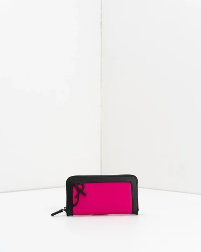 APWallet di APBag – Portafoglio lavabile con chiusura zip esterna<span> - </span>fucsia