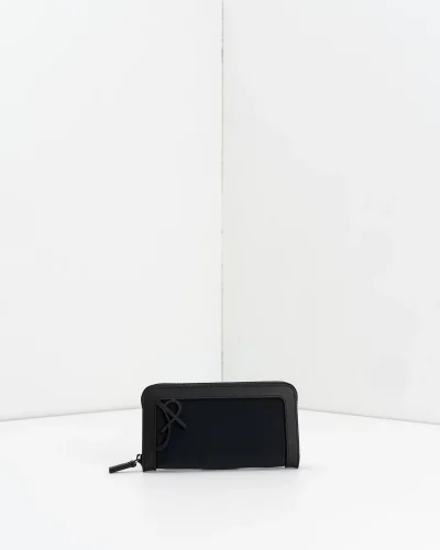 APWallet di APBag – Portafoglio lavabile con chiusura zip esterna<span> - </span>nero