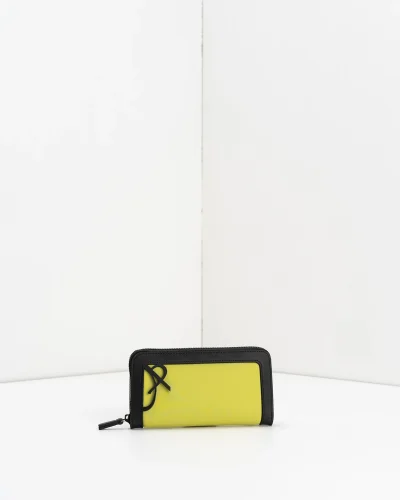 APWallet di APBag – Portafoglio lavabile con chiusura zip esterna<span> - </span>pistacchio