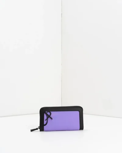 APWallet di APBag – Portafoglio lavabile con chiusura zip esterna<span> - </span>lilla