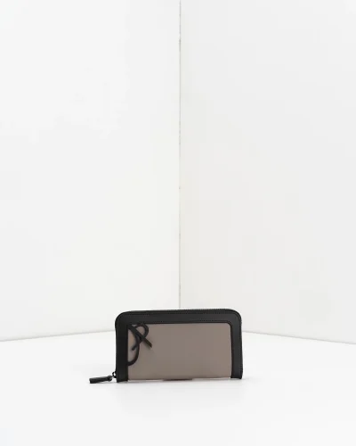 APWallet di APBag &ndash; Portafoglio lavabile con chiusura zip esterna<span> - </span>taupe