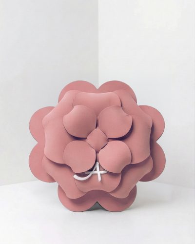 AP Spilla fiore personalizzabile<span> - </span>rosa pig